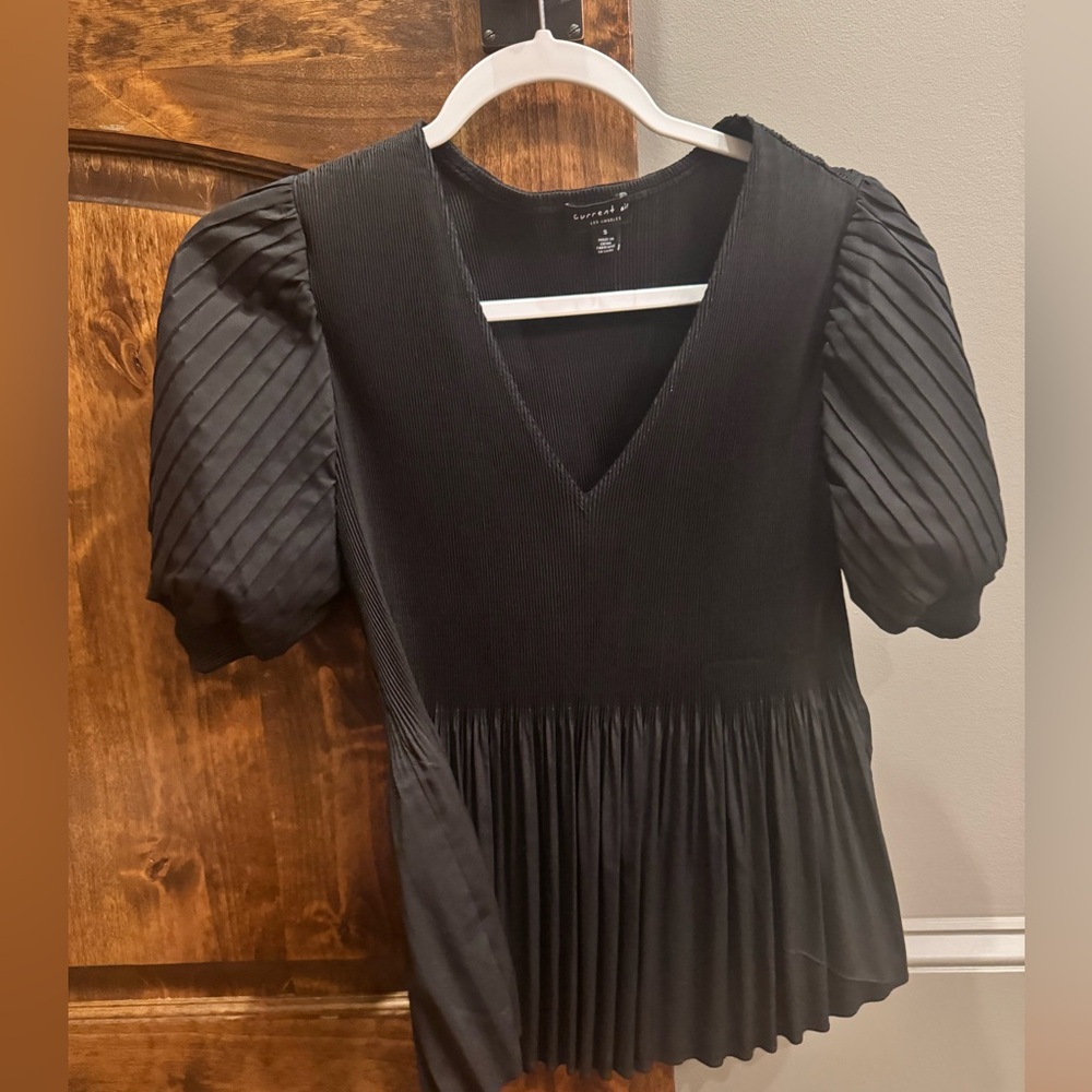Current Air LA Black Blouse